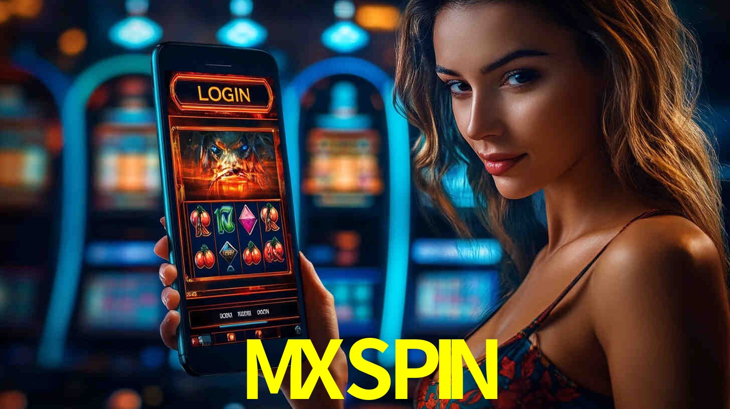 Interfaz de la app móvil MXSPIN en un smartphone moderno